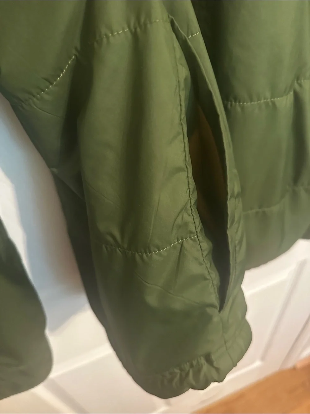 The North Face Men's Olive Green Reversible Jacket